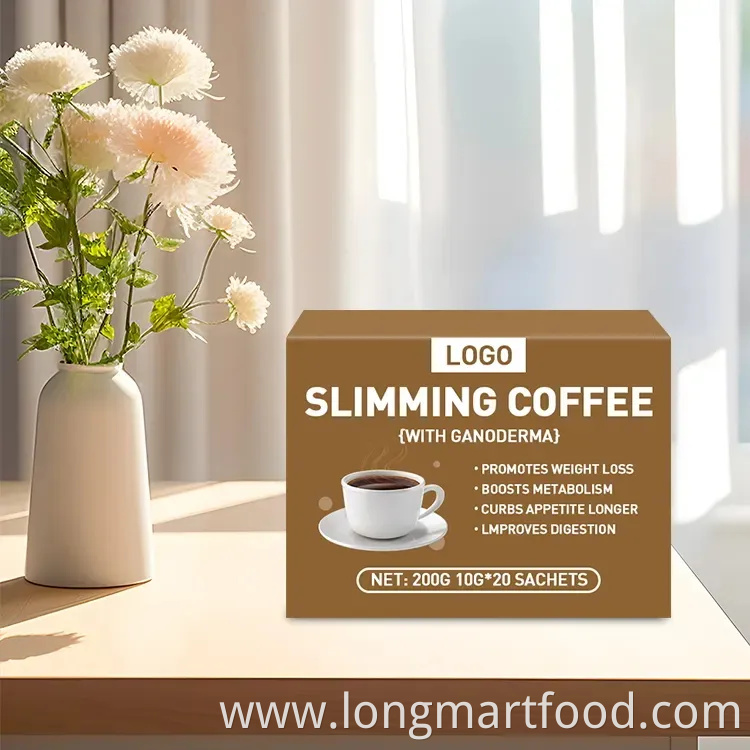 OEM/ODM Detox Slimming Appetite Suppressant Weight Loss Coffee